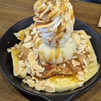 Banoffie pancakes (I think) at Veganerie - Nana in Bangkok