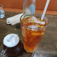 Lime ice tea at Veganerie - Nana in Bangkok
