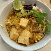 Tofu noodles  at Veganerie - Nana in Bangkok