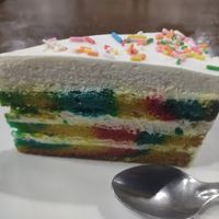 Confetti cake 🎂🎊😋 at Veganerie - Nana in Bangkok