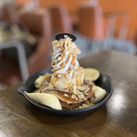 Butterscotch Hotcakes  at Veganerie - Nana in Bangkok