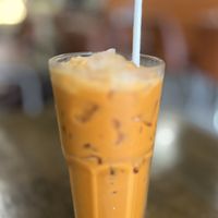 Milky thai tea iced  at Veganerie - Nana in Bangkok