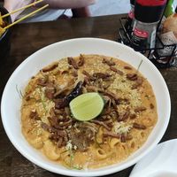 Tomyum Mac and cheese at Veganerie - Nana in Bangkok