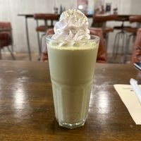 Matcha smoothie   at Veganerie - Nana in Bangkok