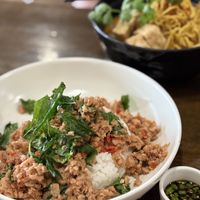 Pad Kra Pao  #Veganuary at Veganerie - Nana in Bangkok