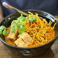 Khao Soi  #Veganuary at Veganerie - Nana in Bangkok