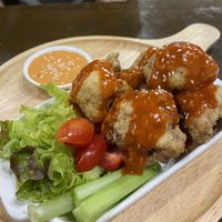 Buffalo wings  at Veganerie - Nana in Bangkok