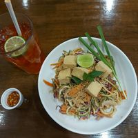 Tofu Salad Zoodles, delicious at Veganerie - Nana in Bangkok
