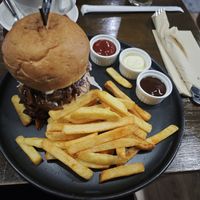 BBQ burger at Veganerie - Nana in Bangkok