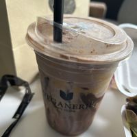 Delicious protein smoothie!  at Veganerie - Nana in Bangkok