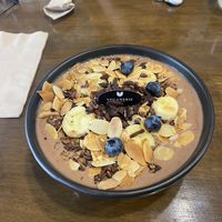 Chocolate smoothie bowl at Veganerie - Nana in Bangkok