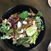 Crunchy Thai Quinoa Salad Bowl at Veganerie - Nana in Bangkok