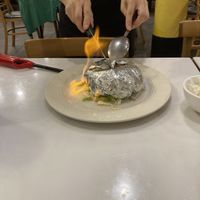 Can you see why these are called volcano spare ribs? at Mini Garden Orient and Vegetarian Cuisine in Honolulu