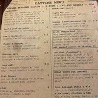 Menu  at The Hart of Hartford in Hartford