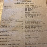 Menu at The Hart of Hartford in Hartford