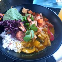 rice bowl (curry) at Viet Next Door in Berlin