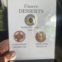 Dessert  at Viet Next Door in Berlin