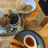 Frühlingsrollen und Sommerrolle at Viet Next Door in Berlin