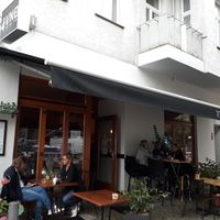 Outside at Viet Next Door in Berlin