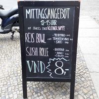 Lunch Menu at Viet Next Door in Berlin