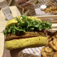 Spicy Cecio at Flower Burger in Rome