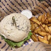 Spicy Cecio at Flower Burger in Rome