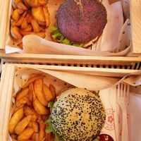 Jungle Burger and Flower Burger at Flower Burger in Rome