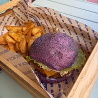 Flower burger at Flower Burger in Rome