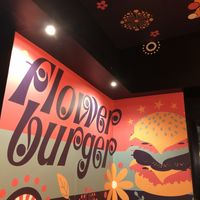 Interior  at Flower Burger in Rome