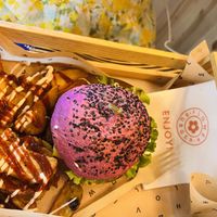   at Flower Burger in Rome