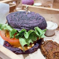   at Flower Burger in Rome