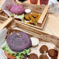   at Flower Burger in Rome