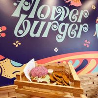   at Flower Burger in Rome