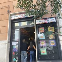   at Flower Burger in Rome