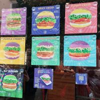 Vetrina #Veganuary at Flower Burger in Rome