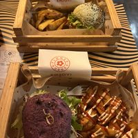   at Flower Burger in Rome