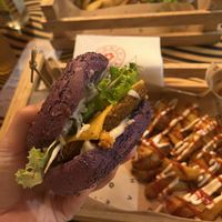   at Flower Burger in Rome