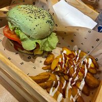   at Flower Burger in Rome