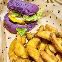 Flower burgerrs  at Flower Burger in Rome