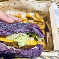 Flower burgerrs  at Flower Burger in Rome