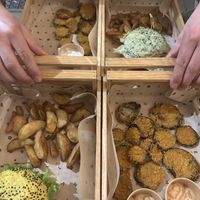   at Flower Burger in Rome