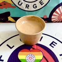 Wild sauce  at Flower Burger in Rome