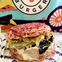 Tokyo burger  at Flower Burger in Rome