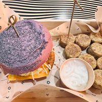   at Flower Burger in Rome