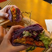  at Flower Burger in Rome