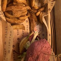 Hello Kitty menu  at Flower Burger in Rome