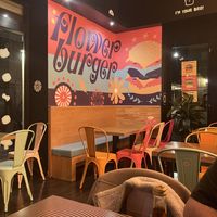 Restaurant  at Flower Burger in Rome