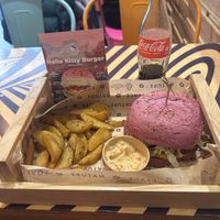   at Flower Burger in Rome