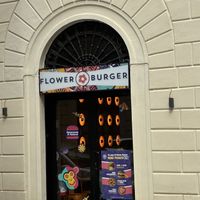   at Flower Burger in Rome