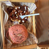   at Flower Burger in Rome